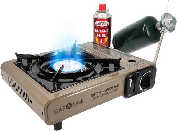 Gas One Dual Fuel Stove Portable Camping Stove