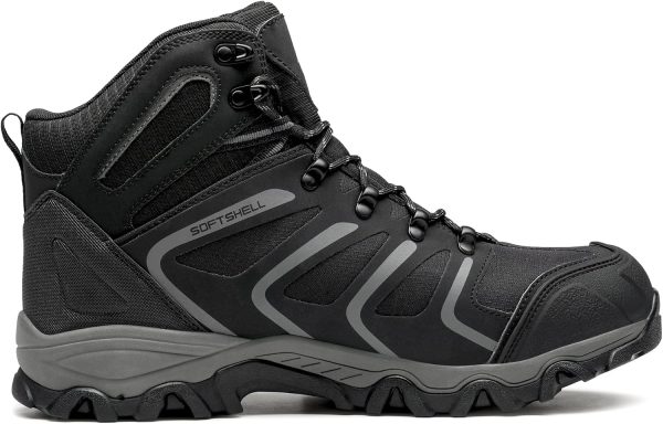 NORTIV 8 Men's Ankle High Waterproof Hiking Boots - Image 2