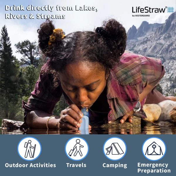 LifeStraw Peak Series Personal Water Filter, Hiking - Image 2