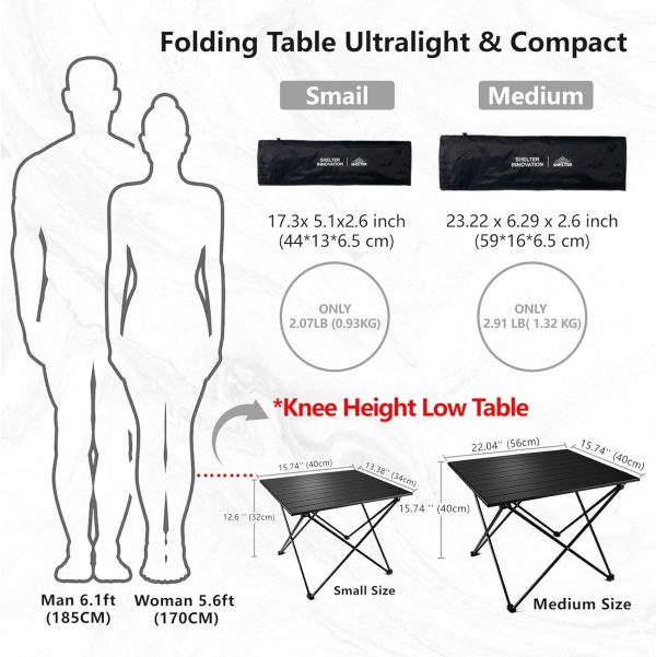 SHELTER Camping Table - Image 3