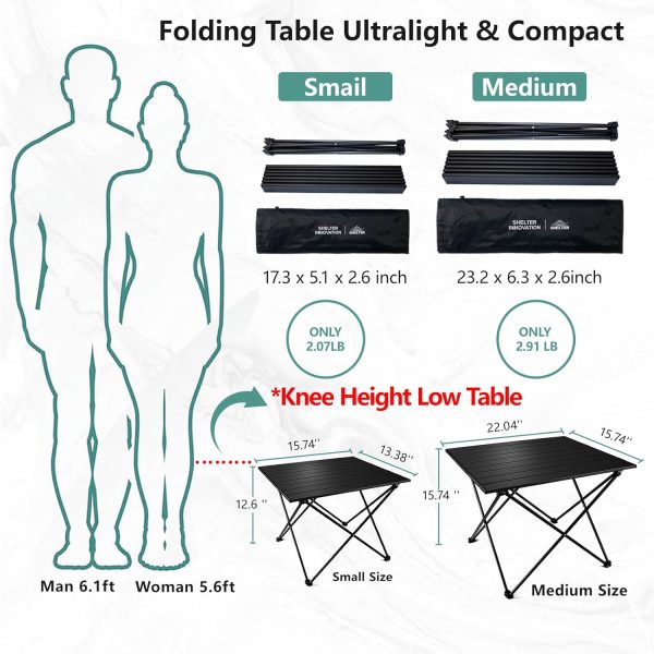 SHELTER Camping Table - Image 4