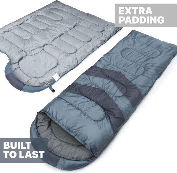 MalloMe Cold Weather Sleeping Bag for Adults - Image 2