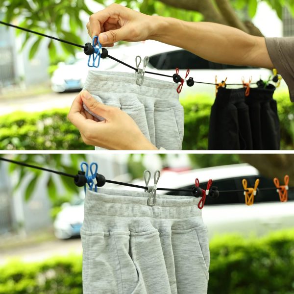 Retractable Portable Clothesline for Travel - Image 2