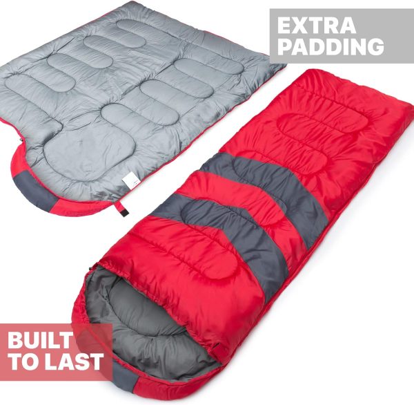 MalloMe Cold Weather Sleeping Bag for Adults - Image 5