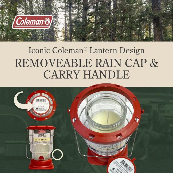 Coleman Outdoor Candle Lantern - Extended Burn Time - Image 3