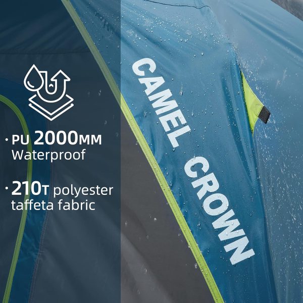 CAMEL CROWN 4 Person Camping Tent - Image 5