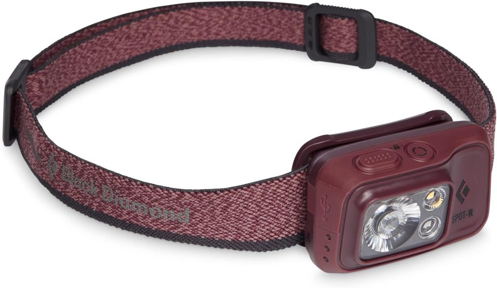 Black Diamond Equipment Spot 400-R Headlamp, Bordeaux