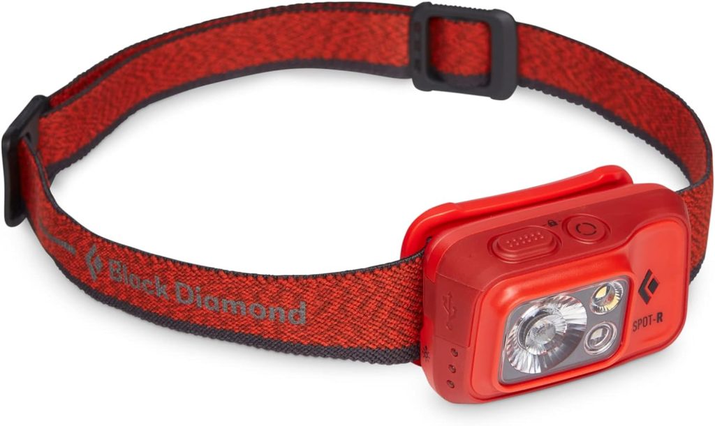 Black Diamond Equipment Spot 400-R Headlamp, Bordeaux