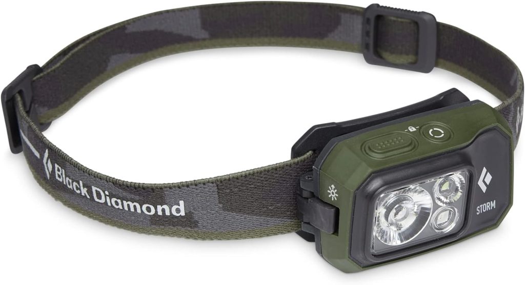 Black Diamond Equipment Storm 450 Headlamp, Dark Olive