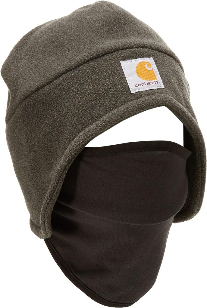 Carhartt Mens Fleece 2-in-1 Hat