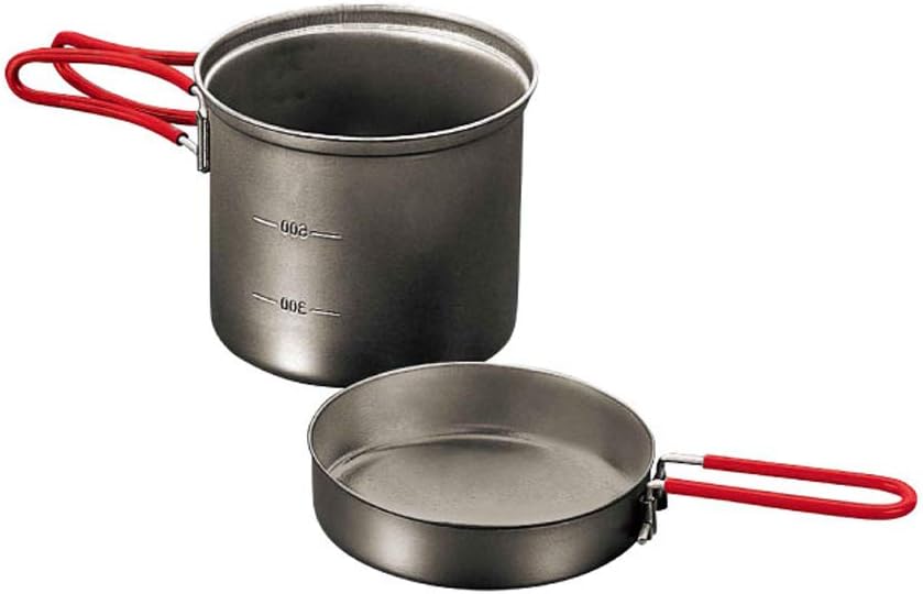 EVERHEW Ultra-Light Titanium Cookware Pot 0.9L  Lid/Pan (Titanium Diameter 11 cm x Deep 9.5 cm)