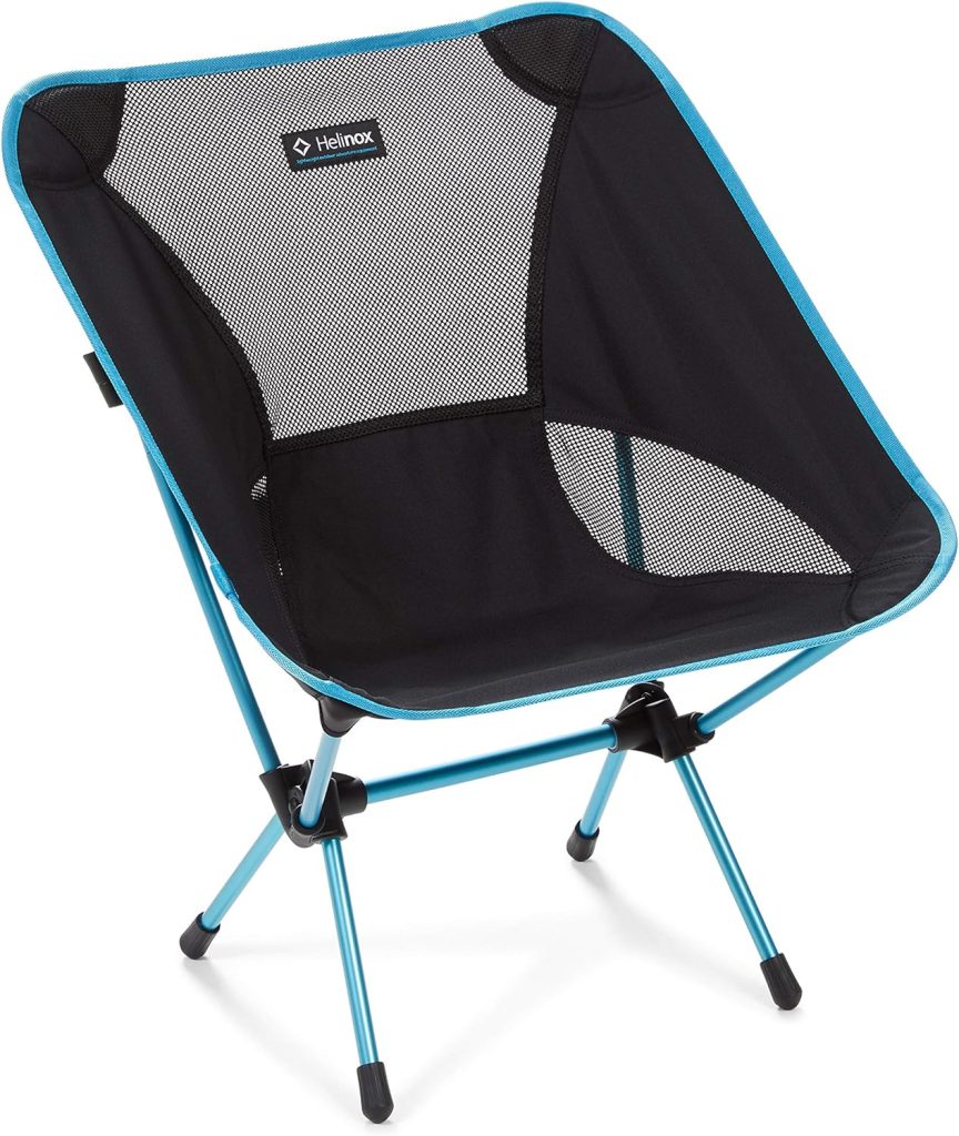 Helinox Chair One | Award Winning Lightweight Camping Chair - Perfect Outdoor Folding Chair - 145kg Capacity (Black)