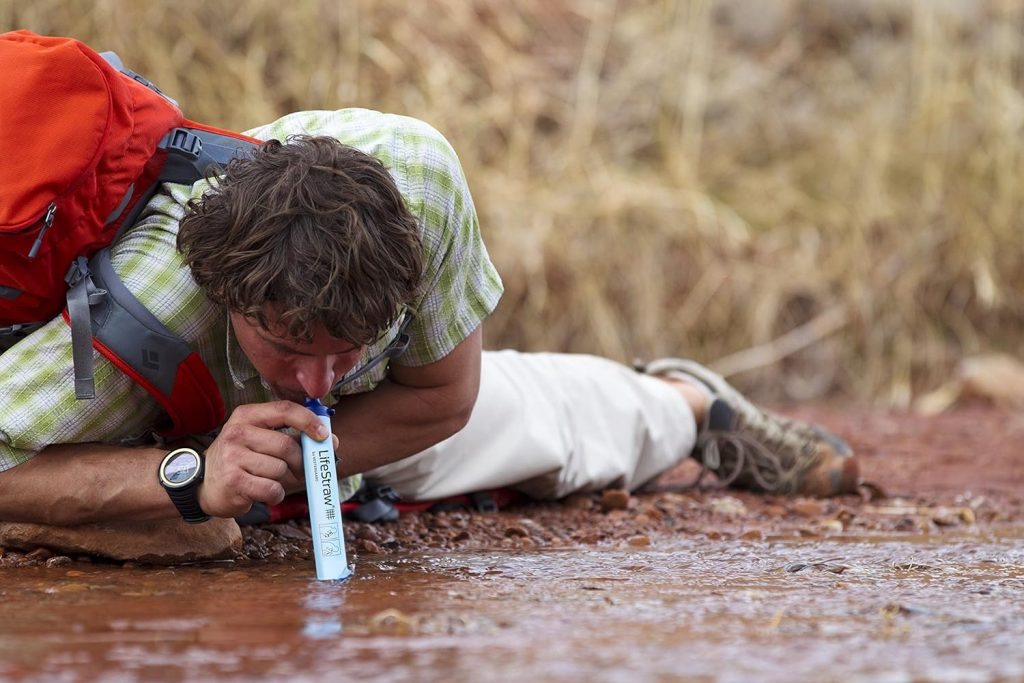 LifeStraw Personal Water Filter for Hiking, Camping, Travel, and Emergency Preparedness