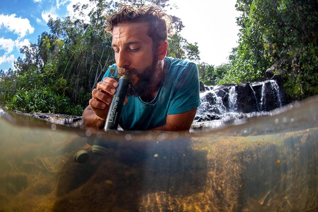 LifeStraw Personal Water Purifier One Size Green