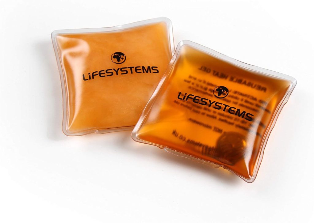 Lifesystems Reusable Hand Warmers, Pack of Two with 45 Minutes of Heat, Perfect for Pockets When Camping, Hiking, Skiing Or Walking