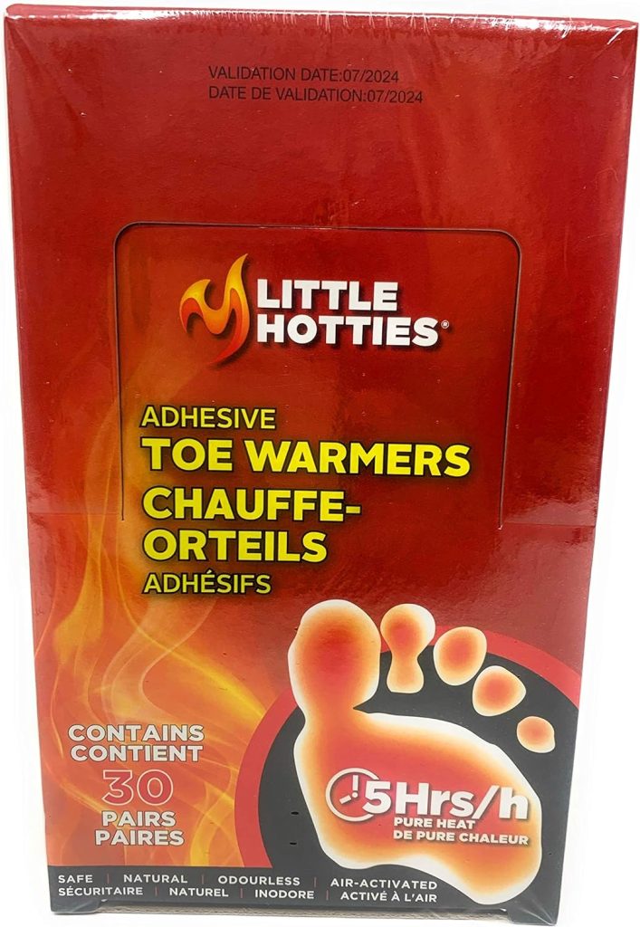 Little Hotties Adhesive Toe Warmers, 30 Pairs