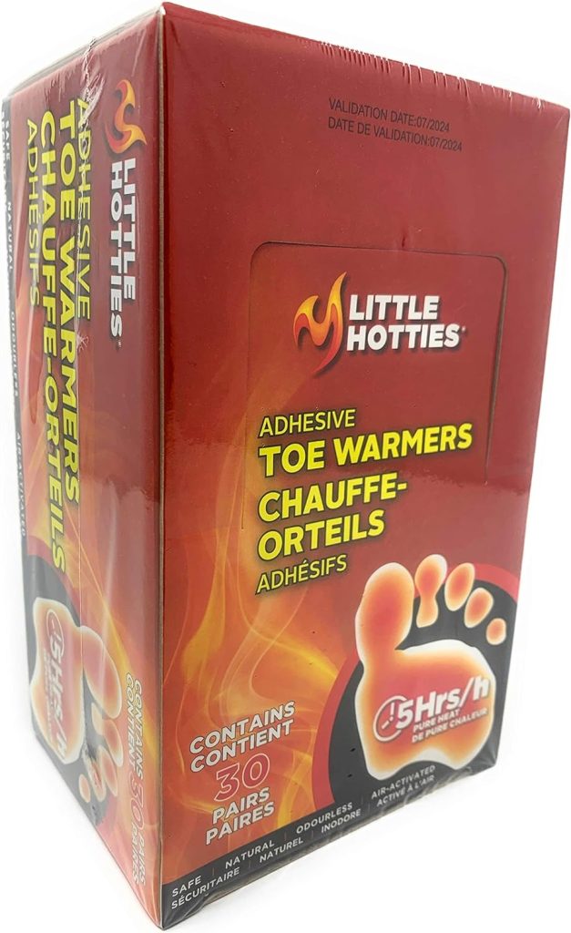 Little Hotties Adhesive Toe Warmers, 30 Pairs