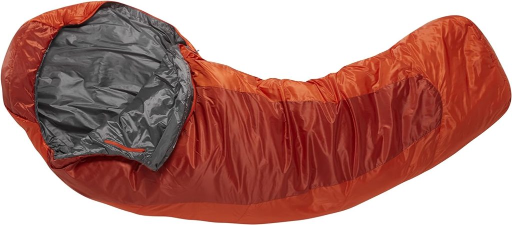 Rab Solar Eco 1 Sleeping Bag, Red Clay, Regular Right