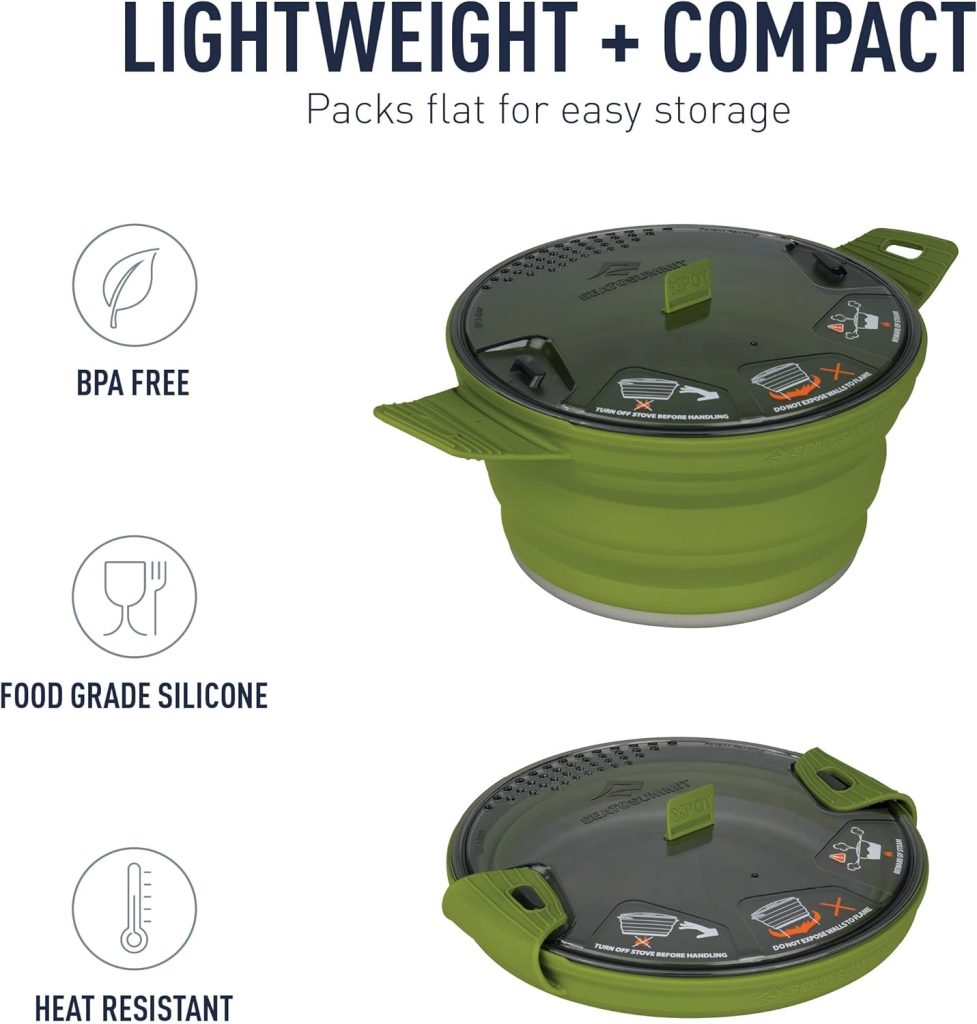 Sea to Summit X-Pot Collapsible Camping Cook Pot