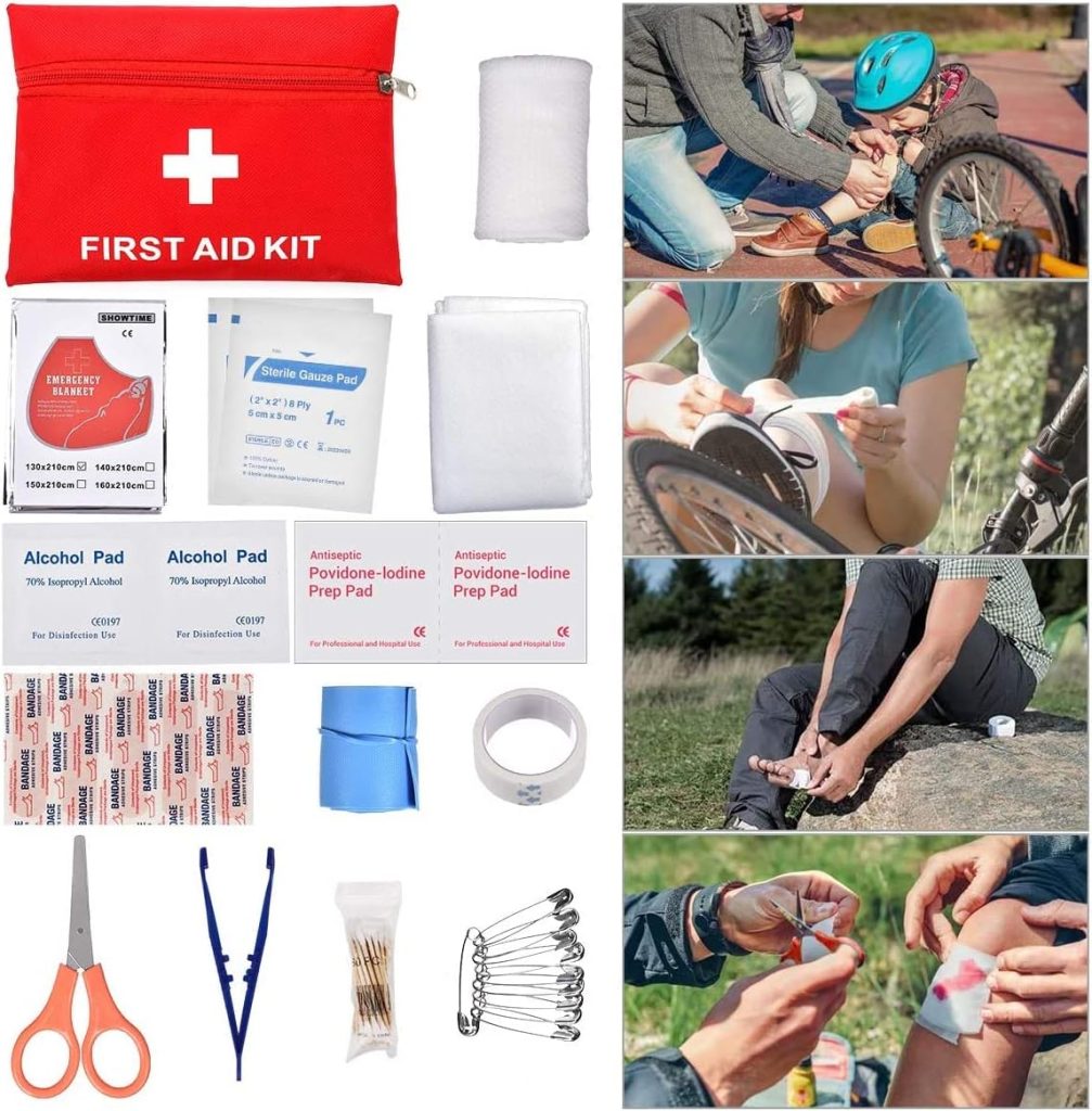 Survival Gear, Survival Gear and Equipment First Aid Kit 72 in 1, Survival Kits, Gifts for Men Dad Husband Fathers Day, Hiking Hunting Birthday Ideas for Women Him, Cool Gadgets, Camping Accessories